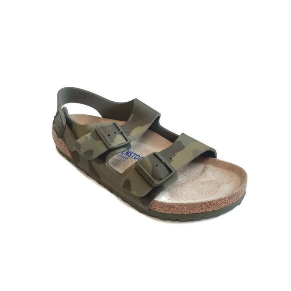 Birkenstock Milano Birko Flor Sandals Mens Size 10 EU 43 Desert